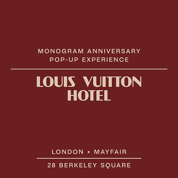 Louis Vuitton announces London hotel pop-up experience