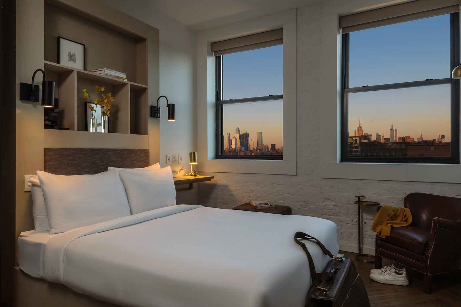 Two hotels, the real New York