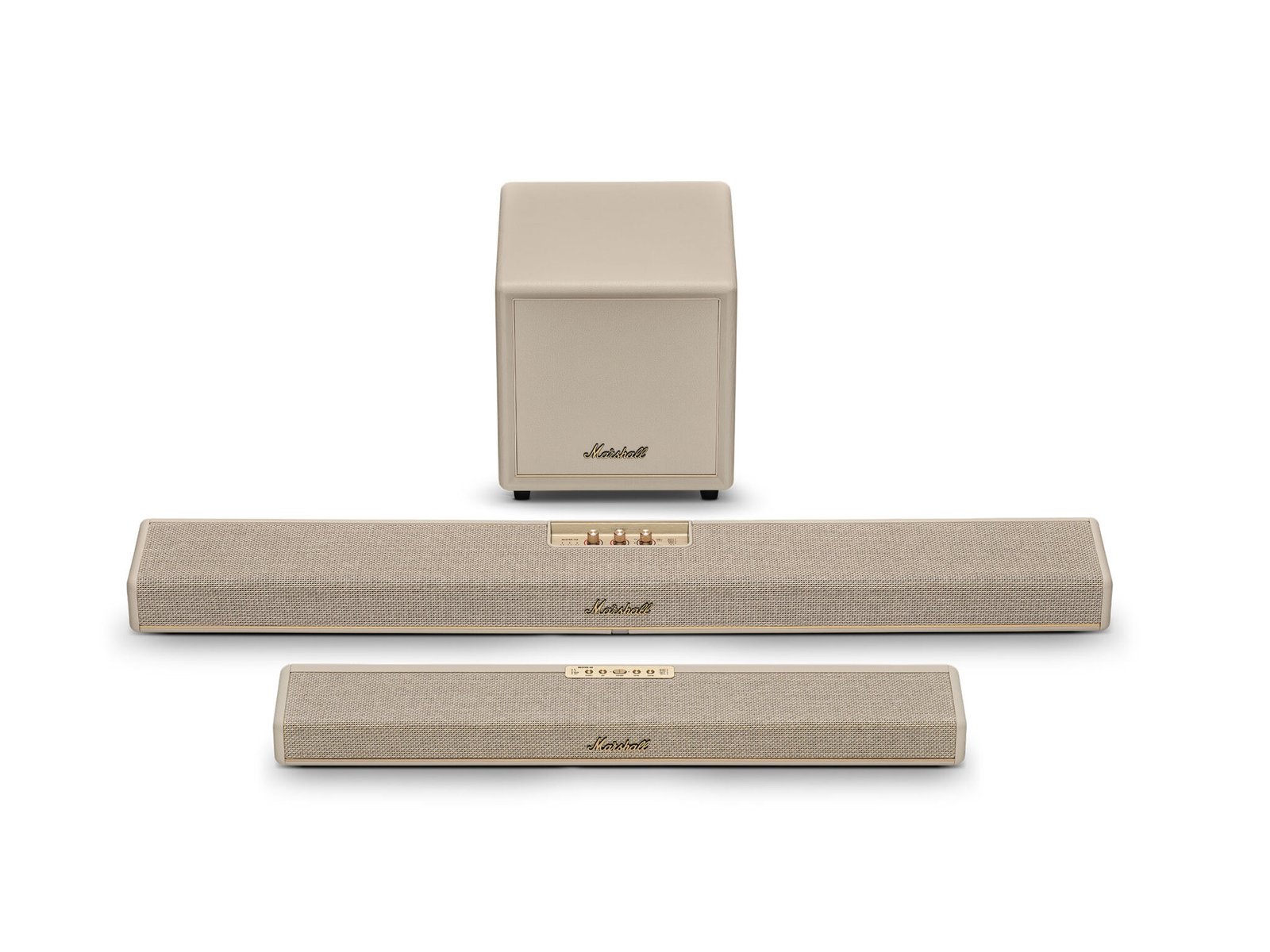 Marshall’s Heston 120 Soundbar Arrives in a Softer Cream Finish
